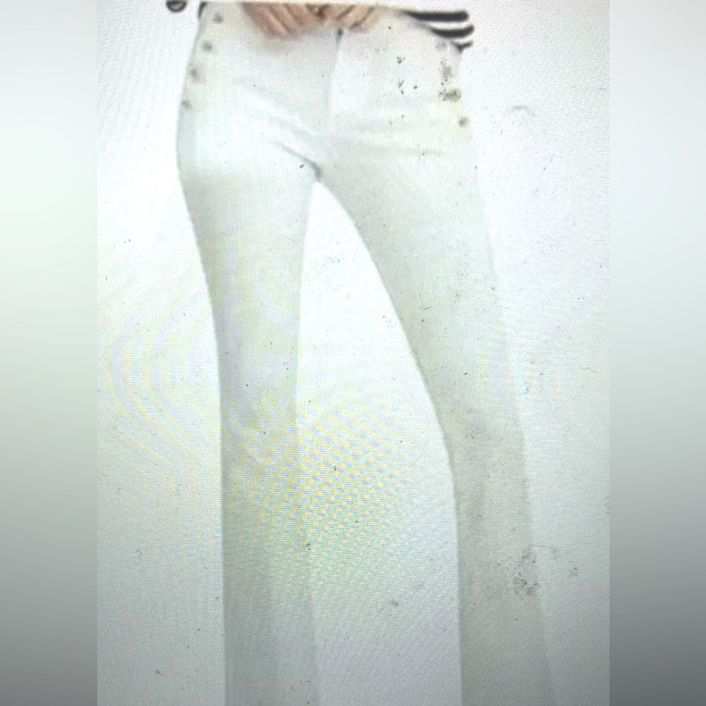 Banana Republic flare white jeans size 31/12R